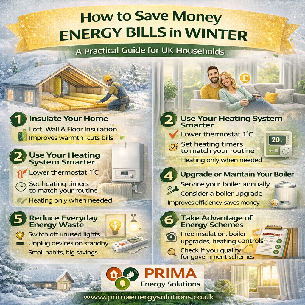 How to Save Money on Energy Bills in Winter